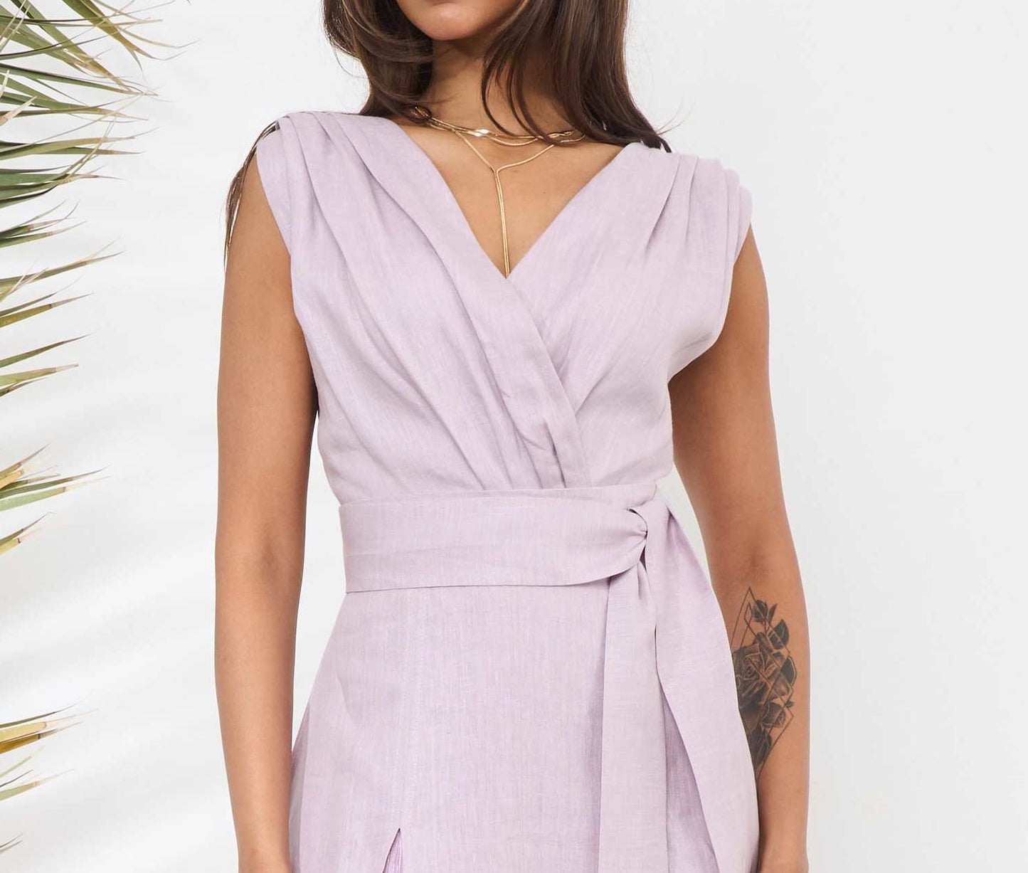 MILOS DRESS (Lilac)