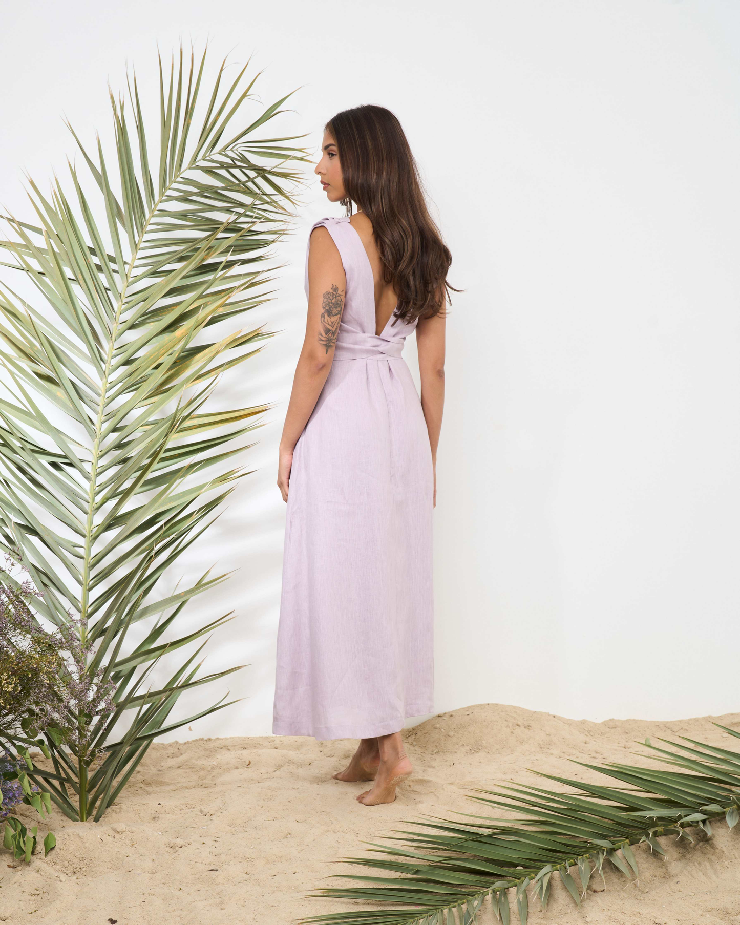 MILOS DRESS (Lilac)