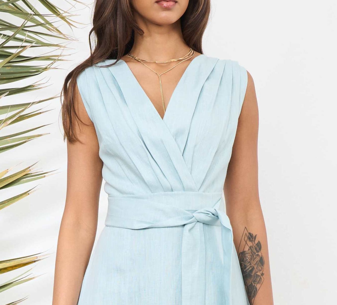 MILOS DRESS (Turquise)