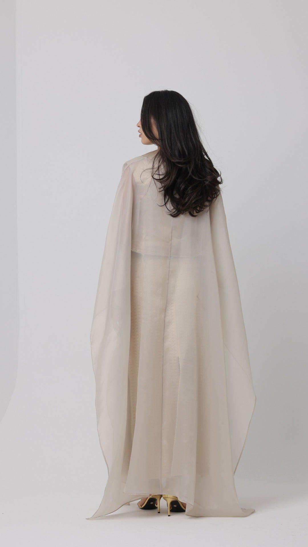 003. BEIGE (SKIRT 4 PIECE COORD SET)
