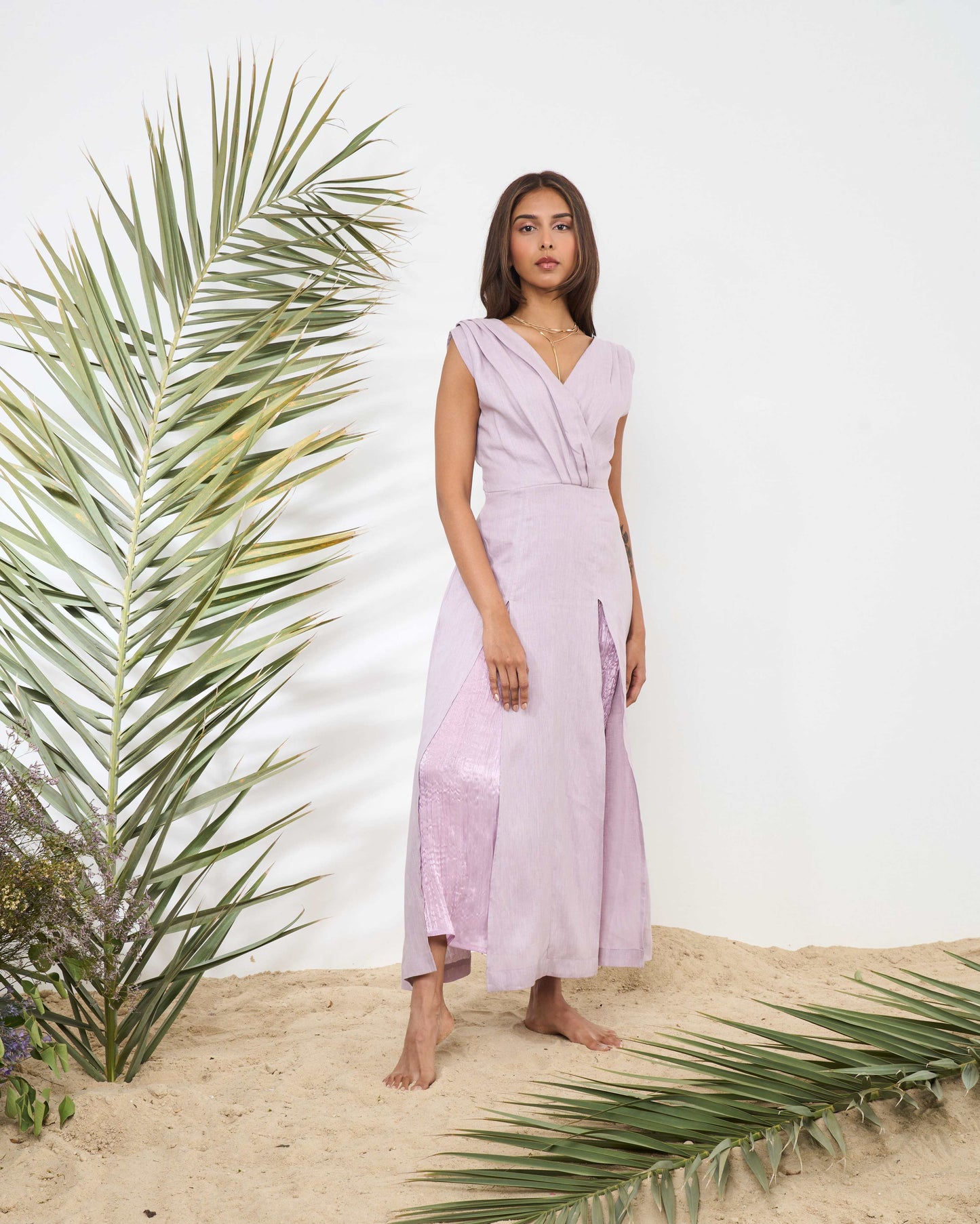 MILOS DRESS (Lilac)