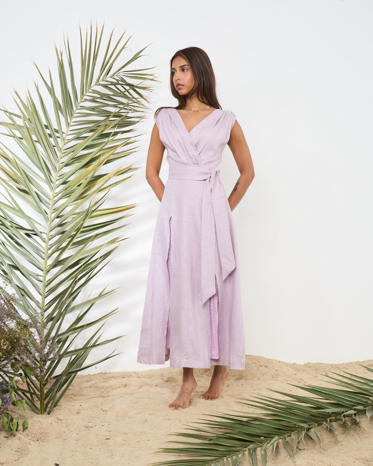 MILOS DRESS (Lilac)