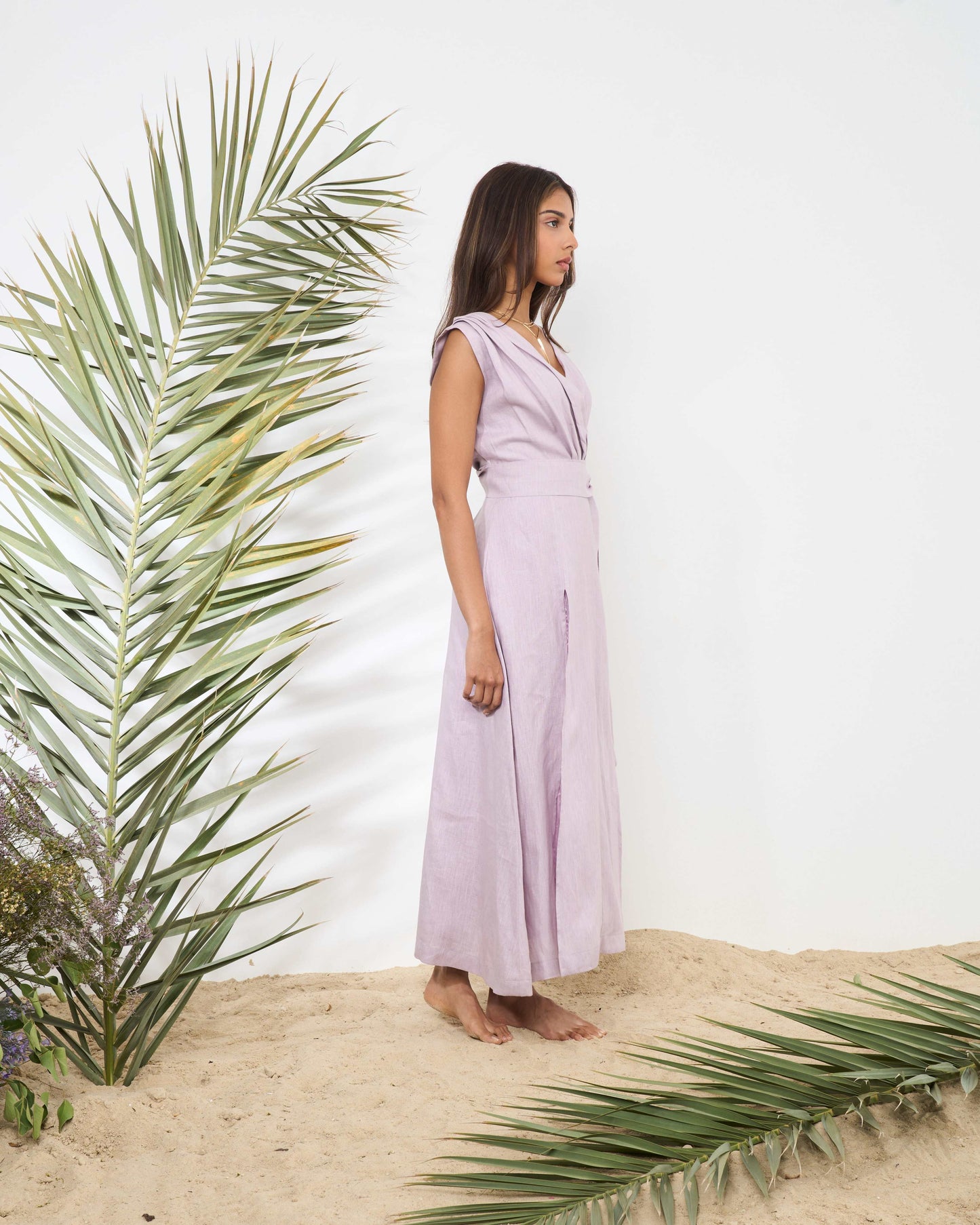 MILOS DRESS (Lilac)