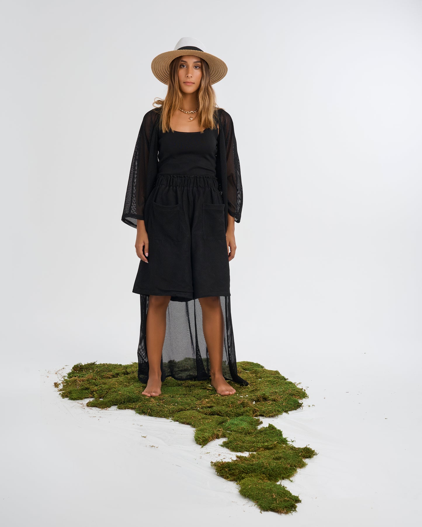 LAYA SHORTS SET (BLACK)