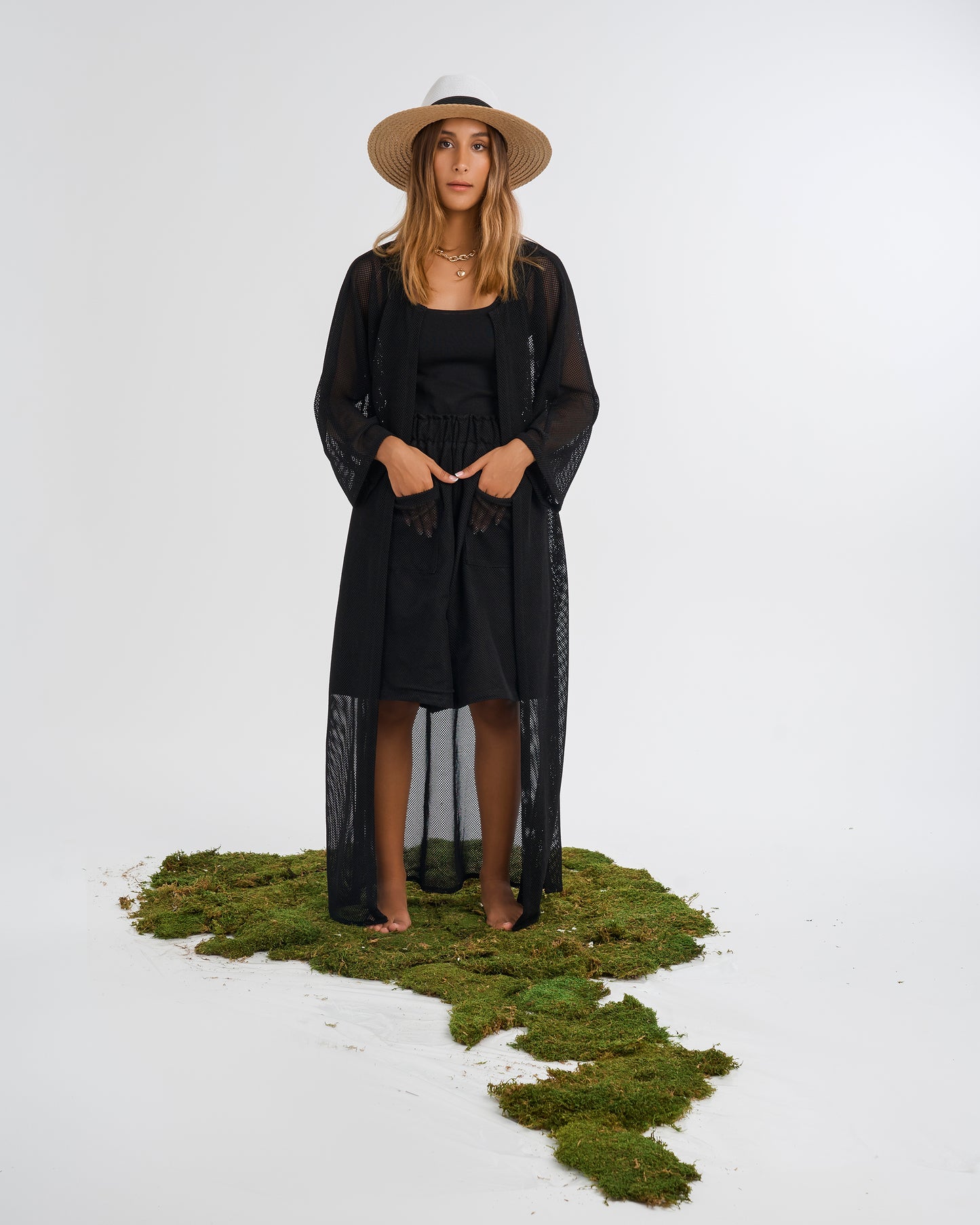 LAYA SHORTS SET (BLACK)