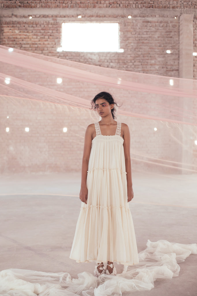 AURA TIERED KAFTAN