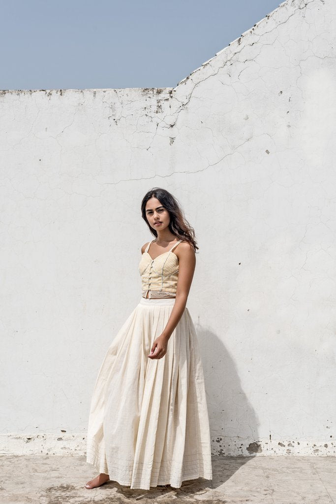 PLEATED PANTS