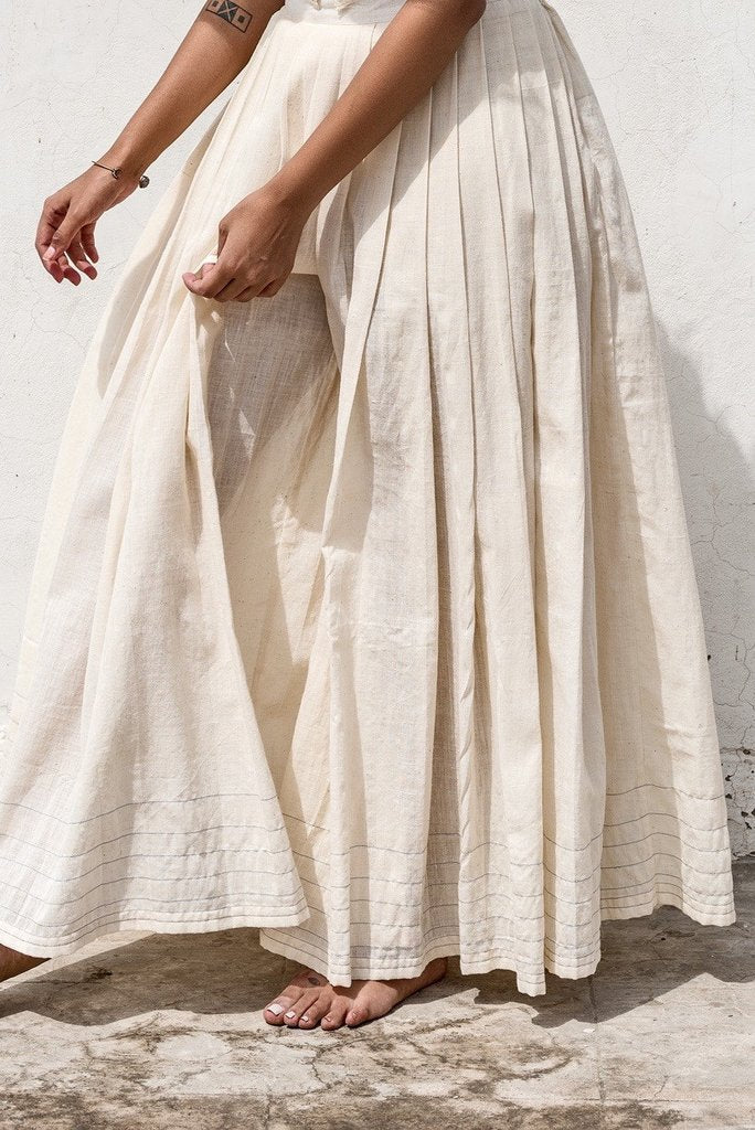 PLEATED PANTS