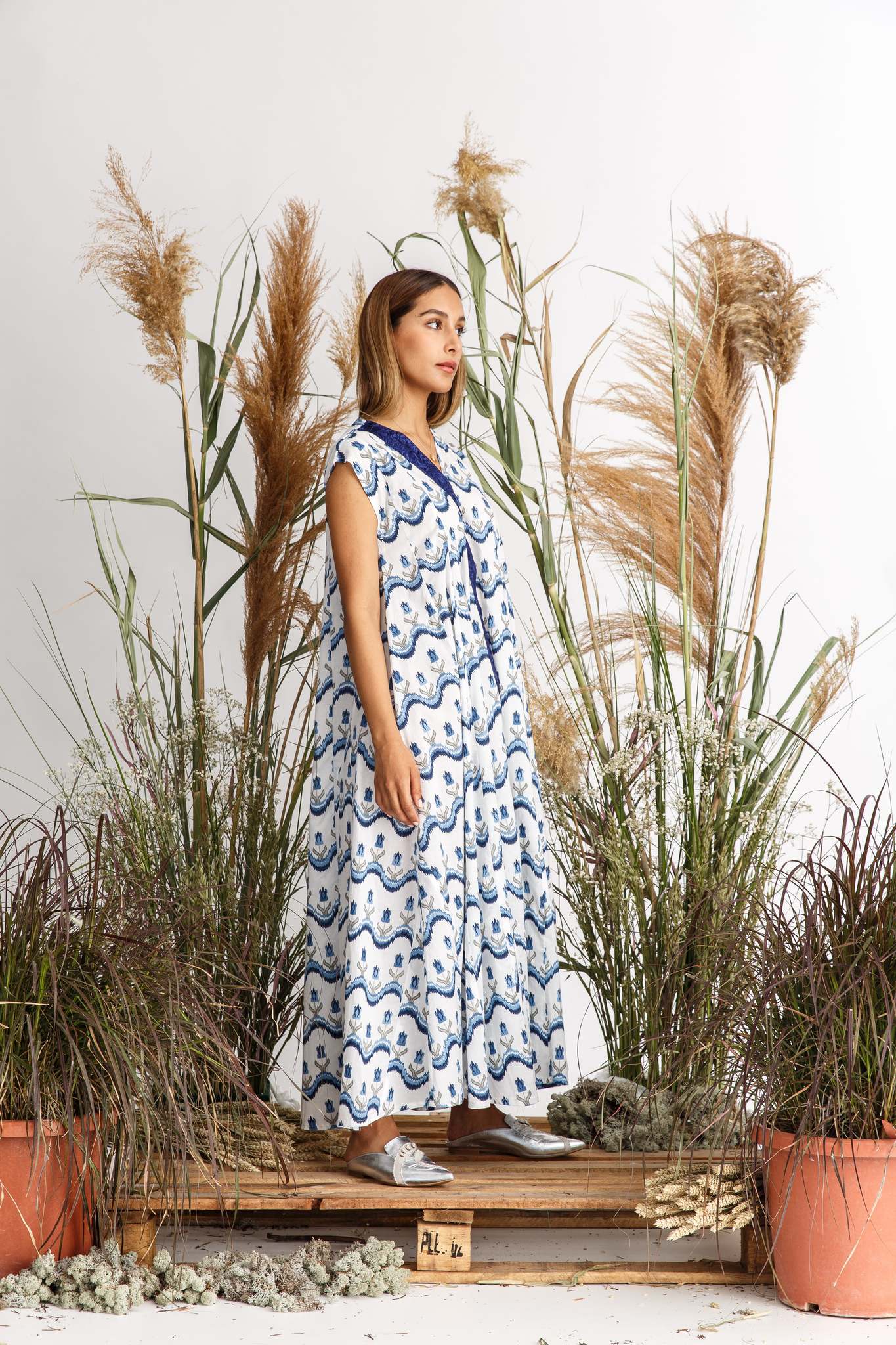 PRINT FLOW KAFTAN
