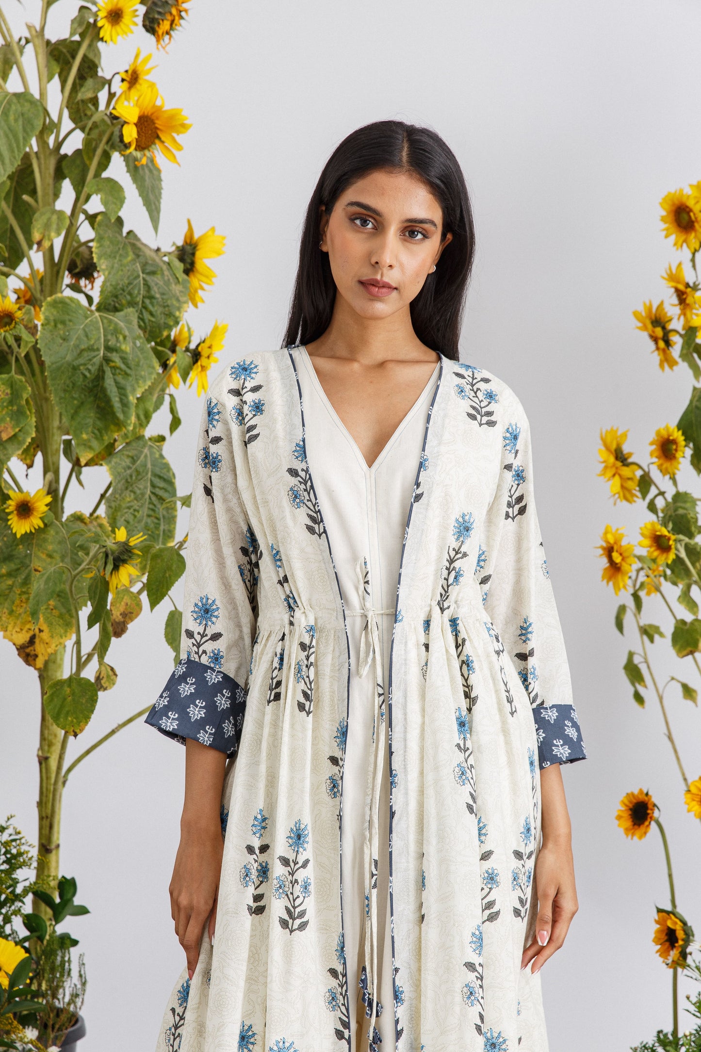 PRINT JUMPSUIT SET (LONG SLEEVES)