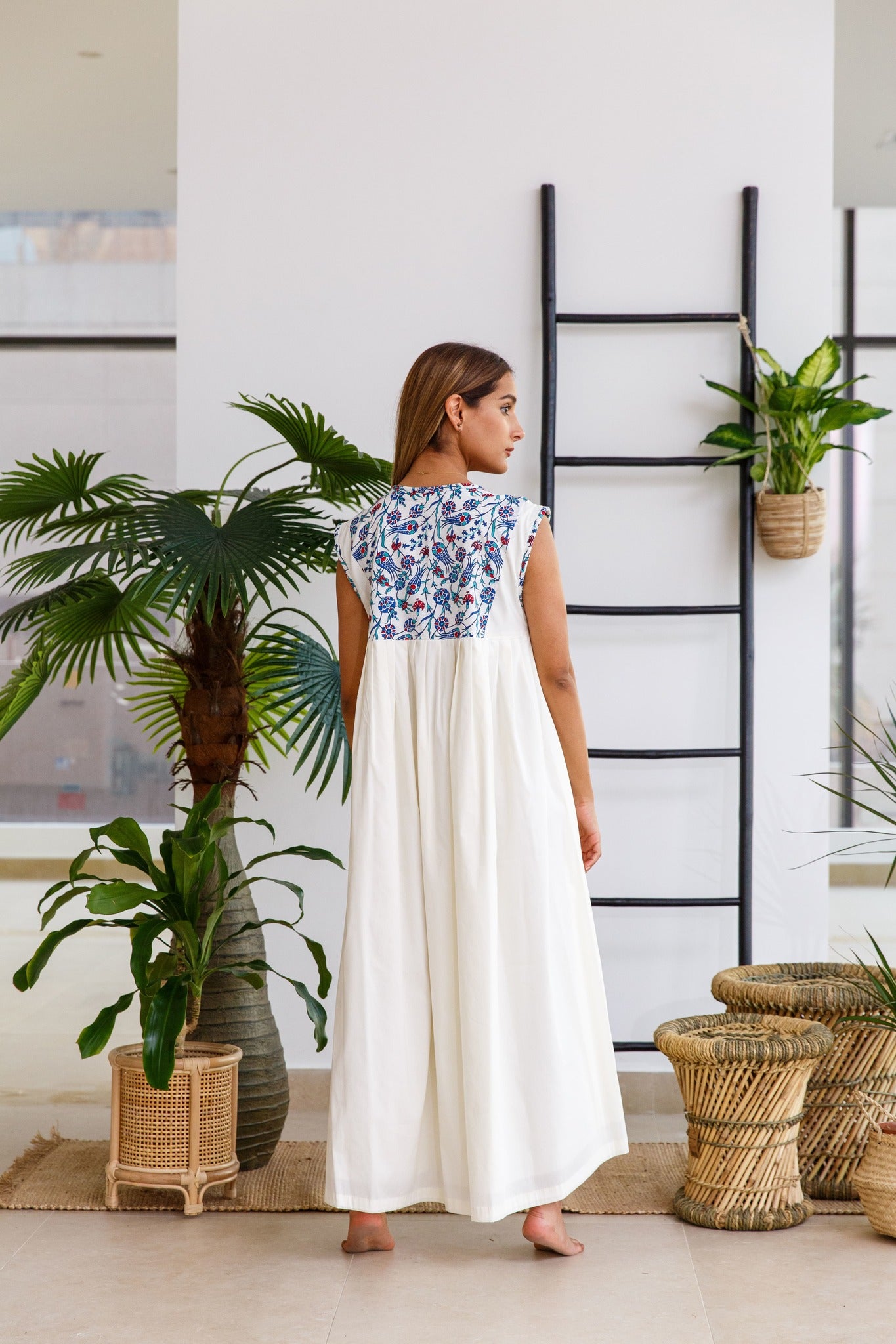 STRIPED FLORAL SET