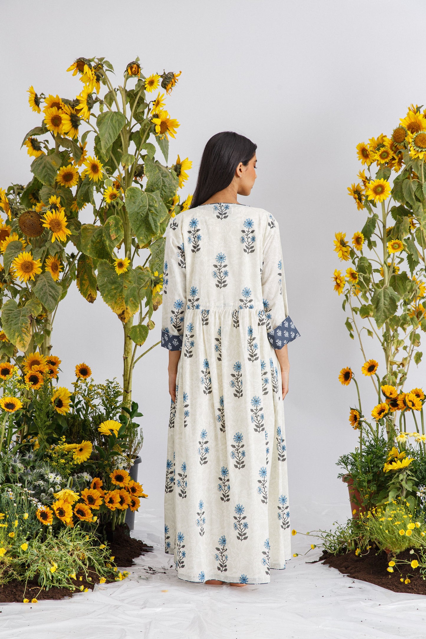 PRINT JUMPSUIT SET (LONG SLEEVES)