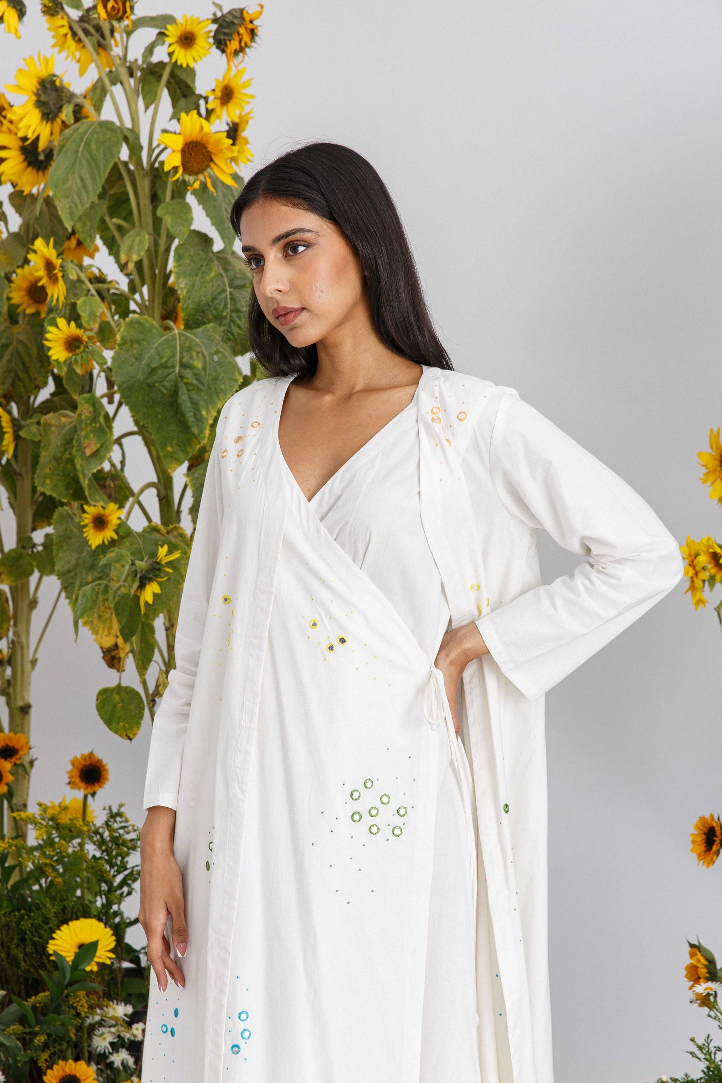 MIRROR SET KAFTAN (LONG SLEEVES)