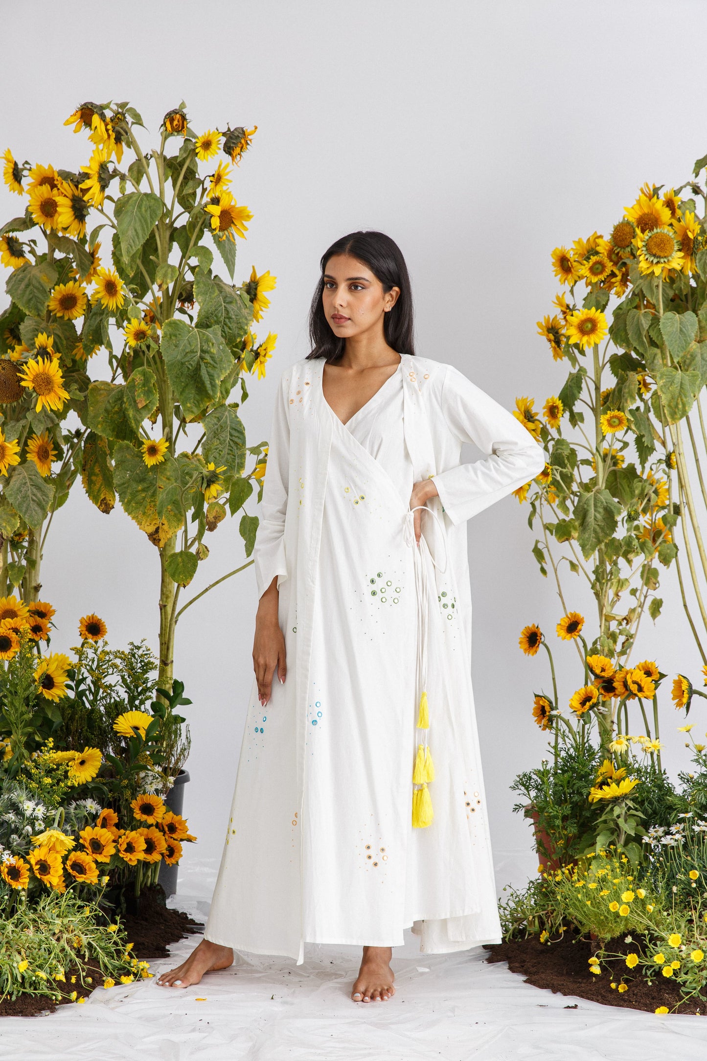 MIRROR SET KAFTAN (LONG SLEEVES)