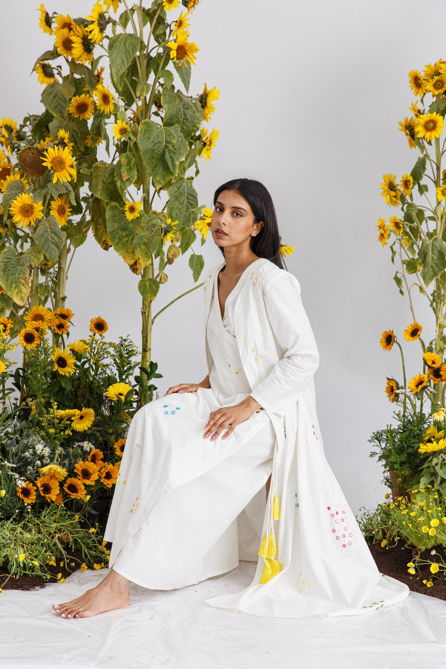 MIRROR SET KAFTAN (LONG SLEEVES)