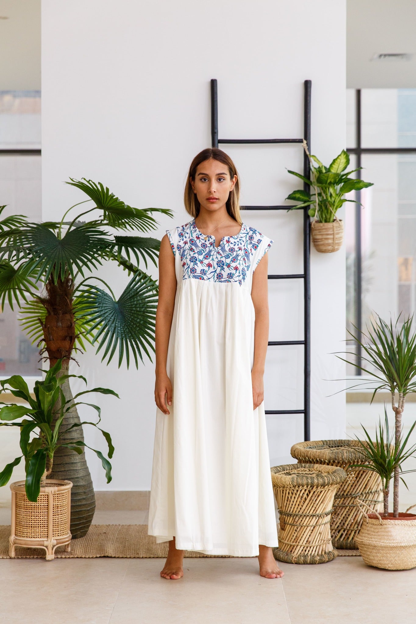 STRIPED FLORAL SET