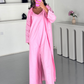 Jumpsuit Coord - Pink