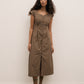 BEBE DRESS - TAUPE