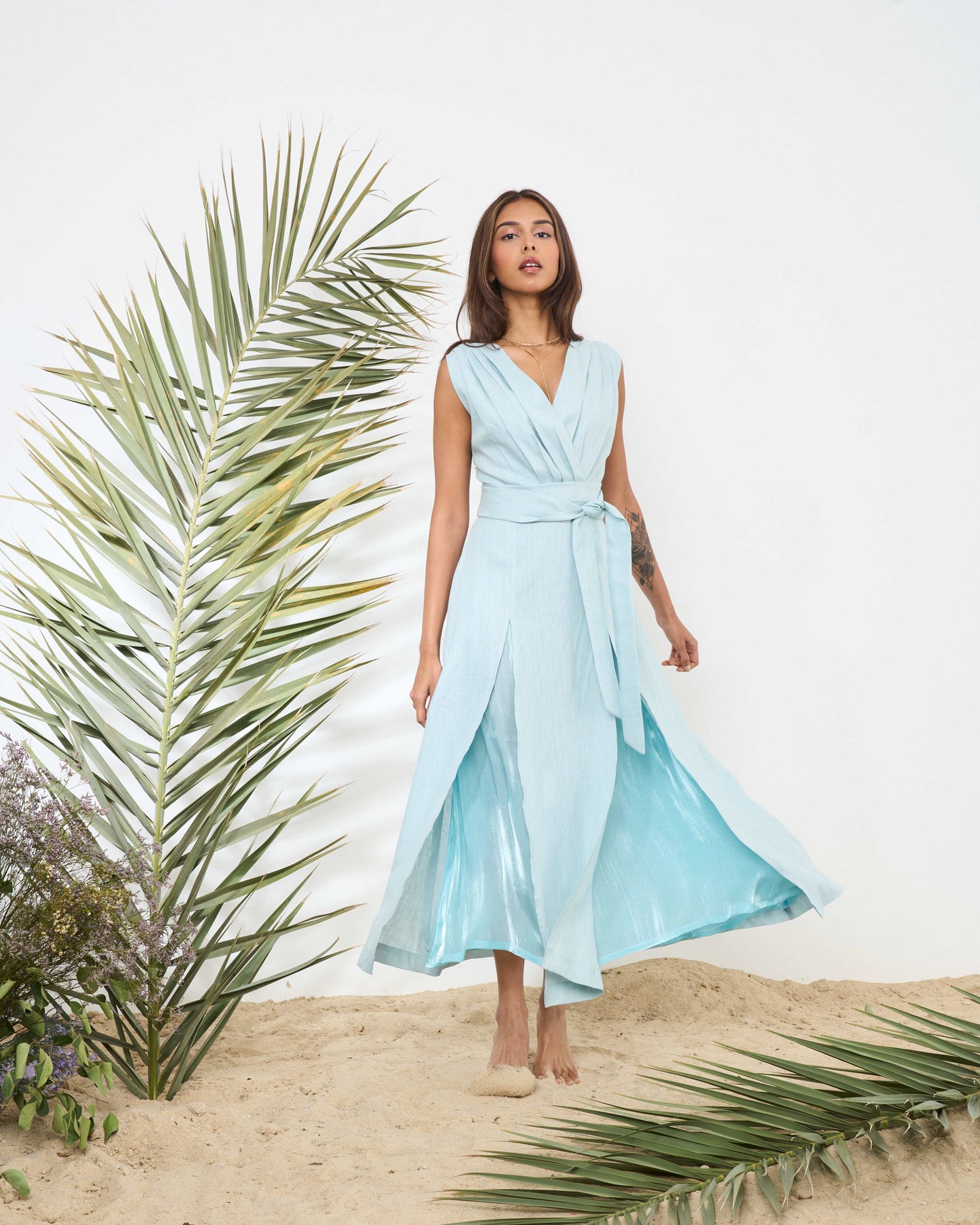 MILOS DRESS (Turquise)