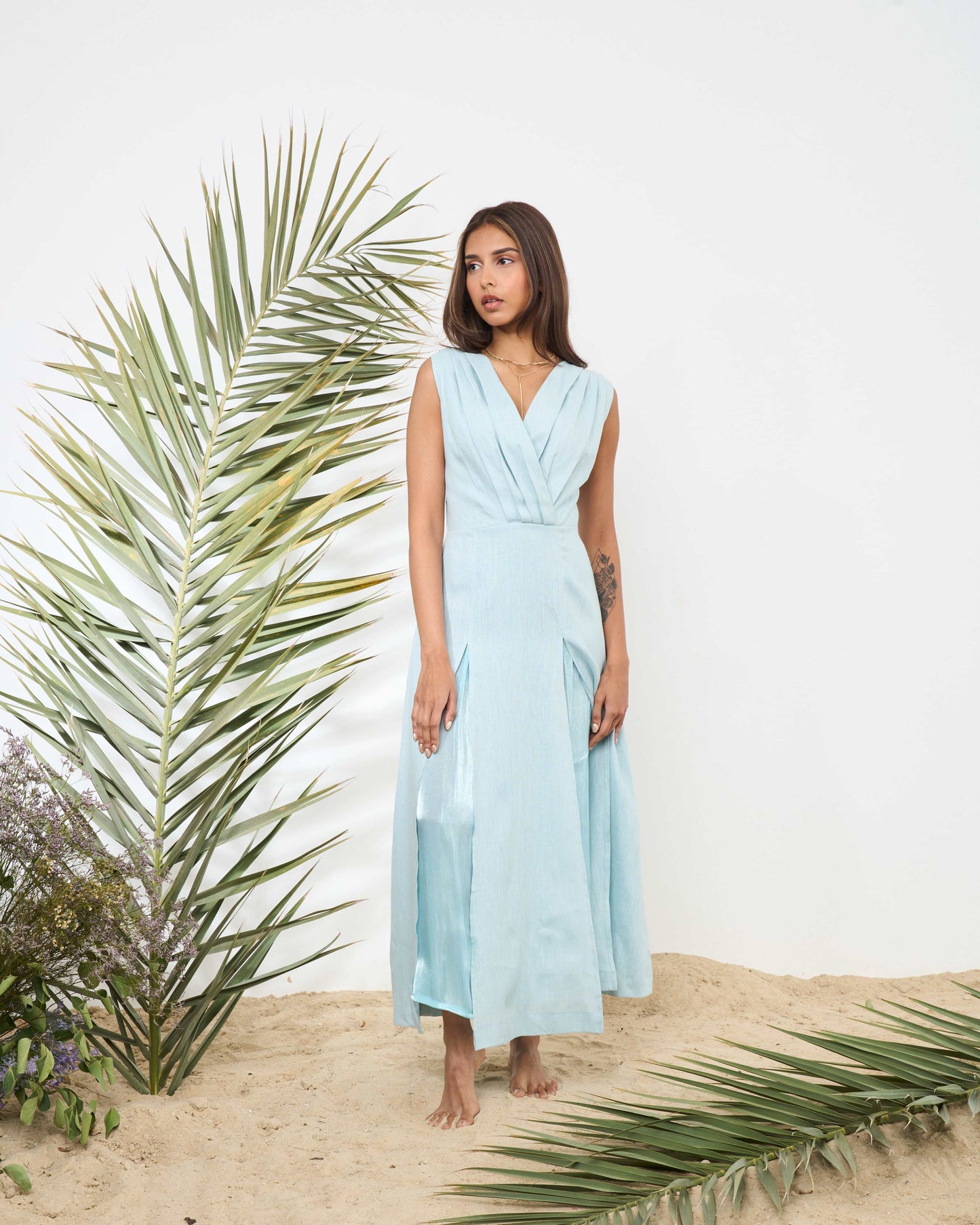 MILOS DRESS (Turquise)