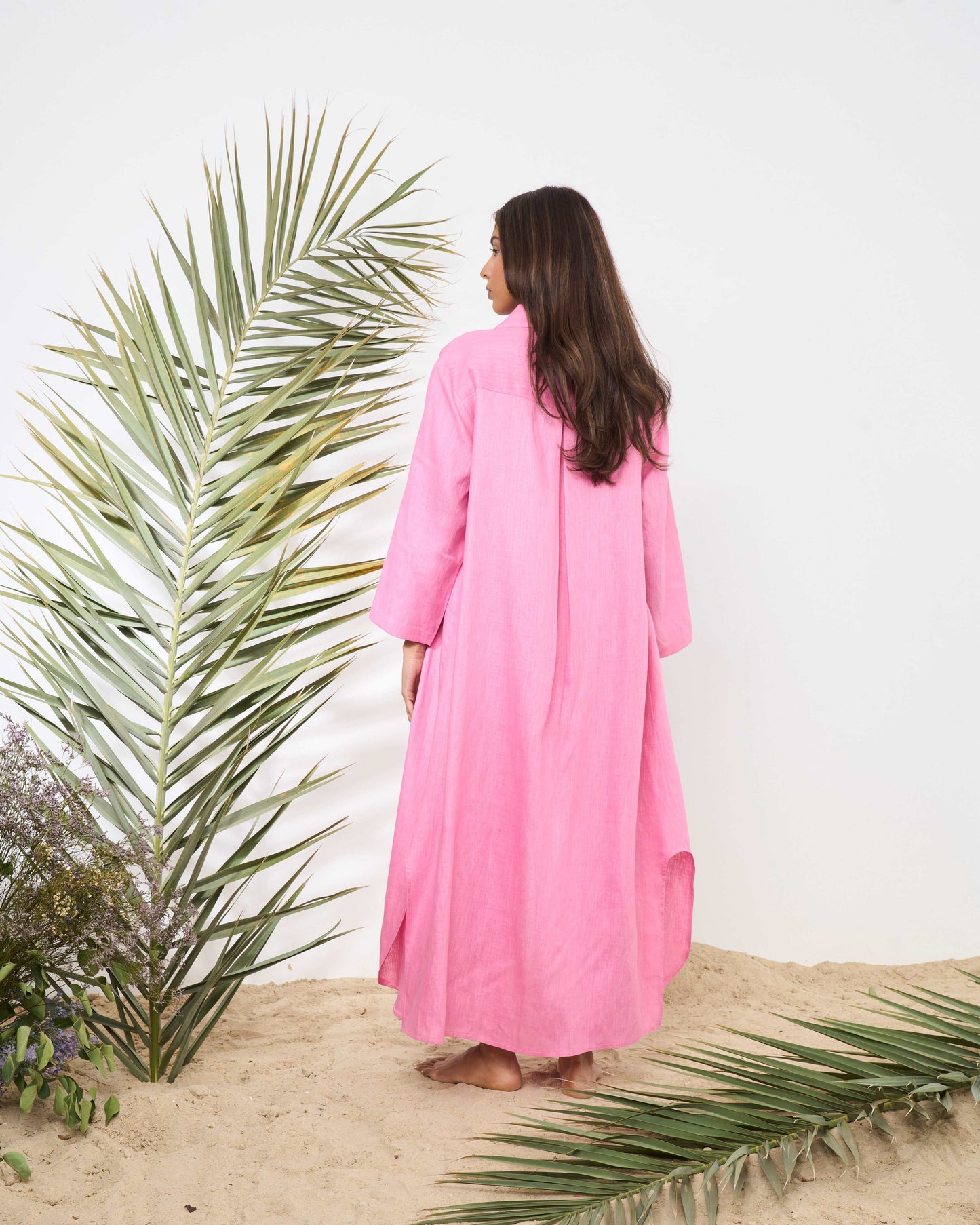 LINEN JUMPSUIT COORD SET