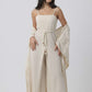 021. 2 COLORS (JUMPSUIT COORD SET)