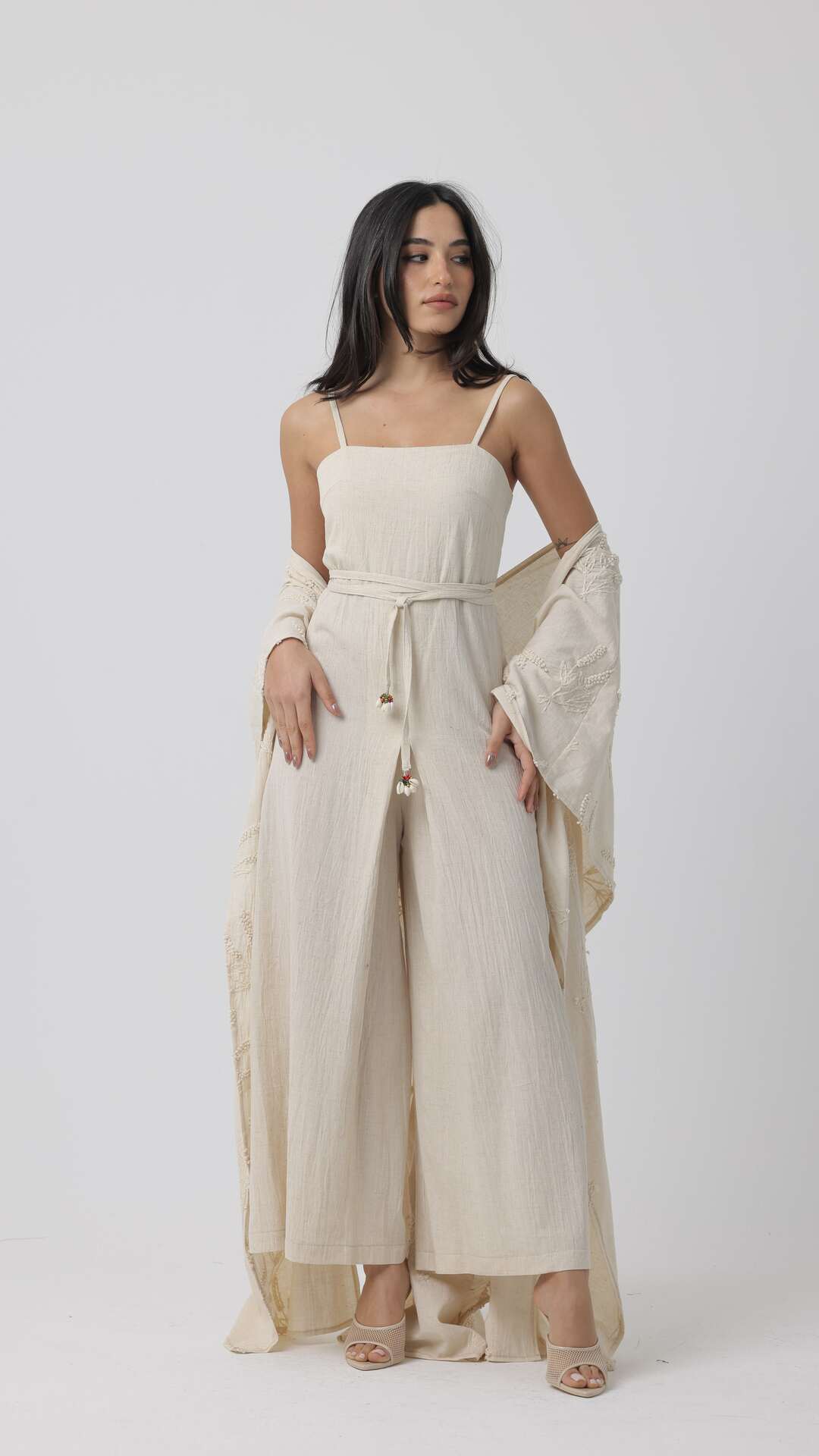 021. 2 COLORS (JUMPSUIT COORD SET)
