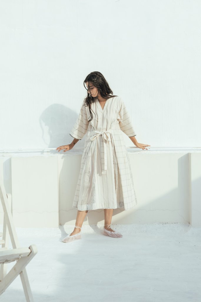 HANDWOVEN KAFTAN