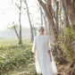 STRIPED ORGANZA KAFTAN