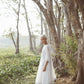 STRIPED ORGANZA KAFTAN