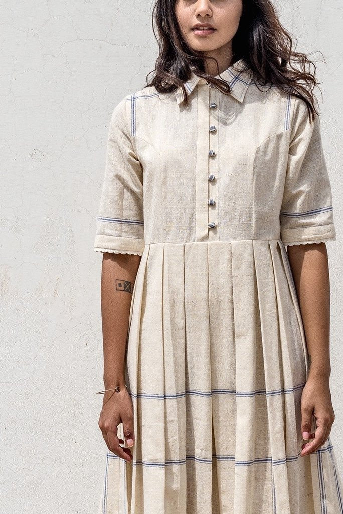 CHECKERED SHIRT KAFTAN