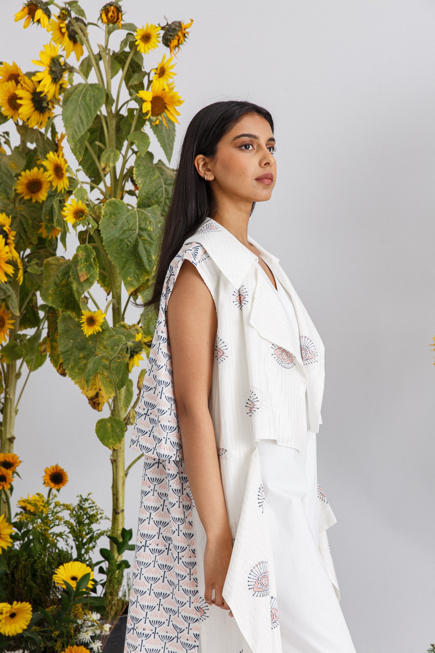 PRINT TRENCH JUMPSUIT SET (NEW PRINT)