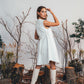 WRAP DRESS (WHITE)