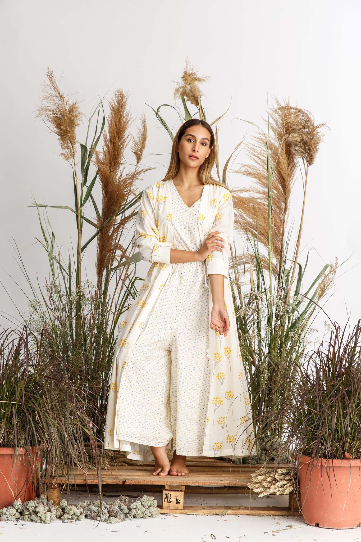 PRINT JUMPSUIT SET