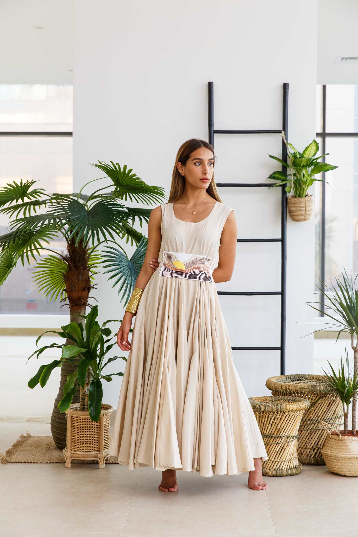 SAND DUNES KAFTAN (available in short sleeves)