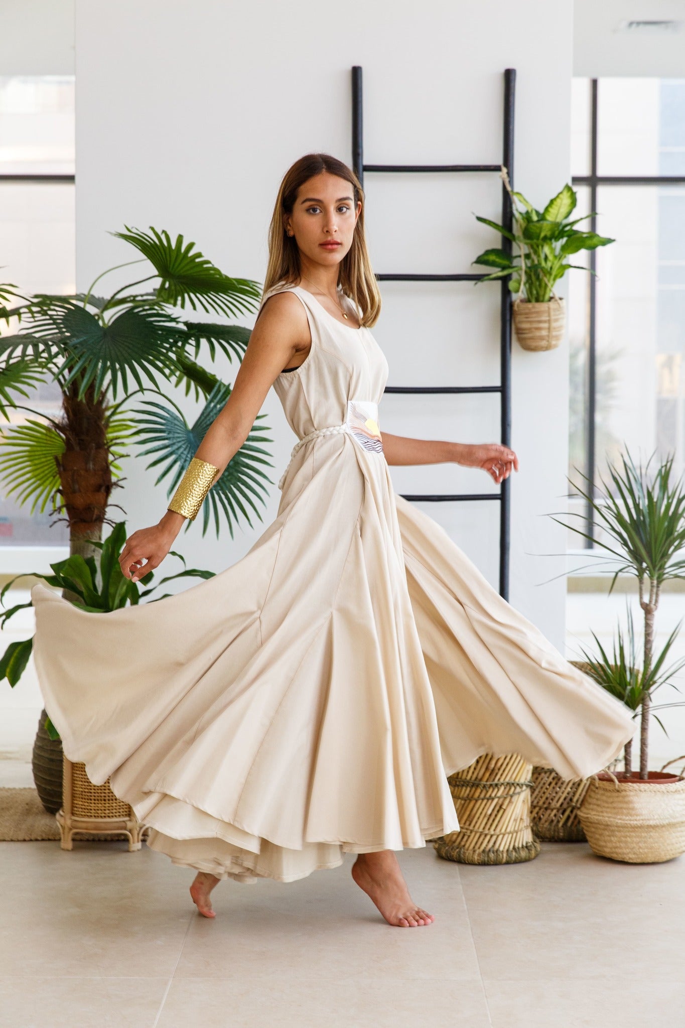 SAND DUNES KAFTAN (available in short sleeves)