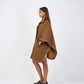 PONCHO (TAN/GREEN)