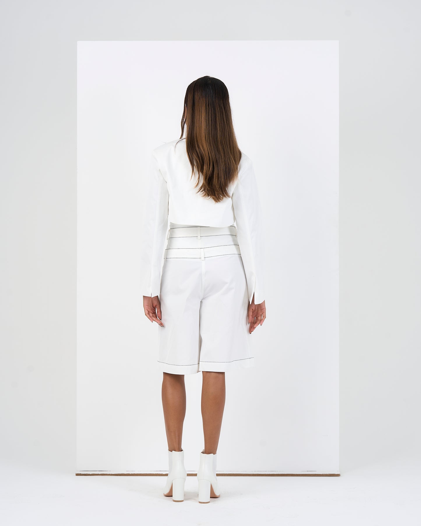 CROPPED VEST SET