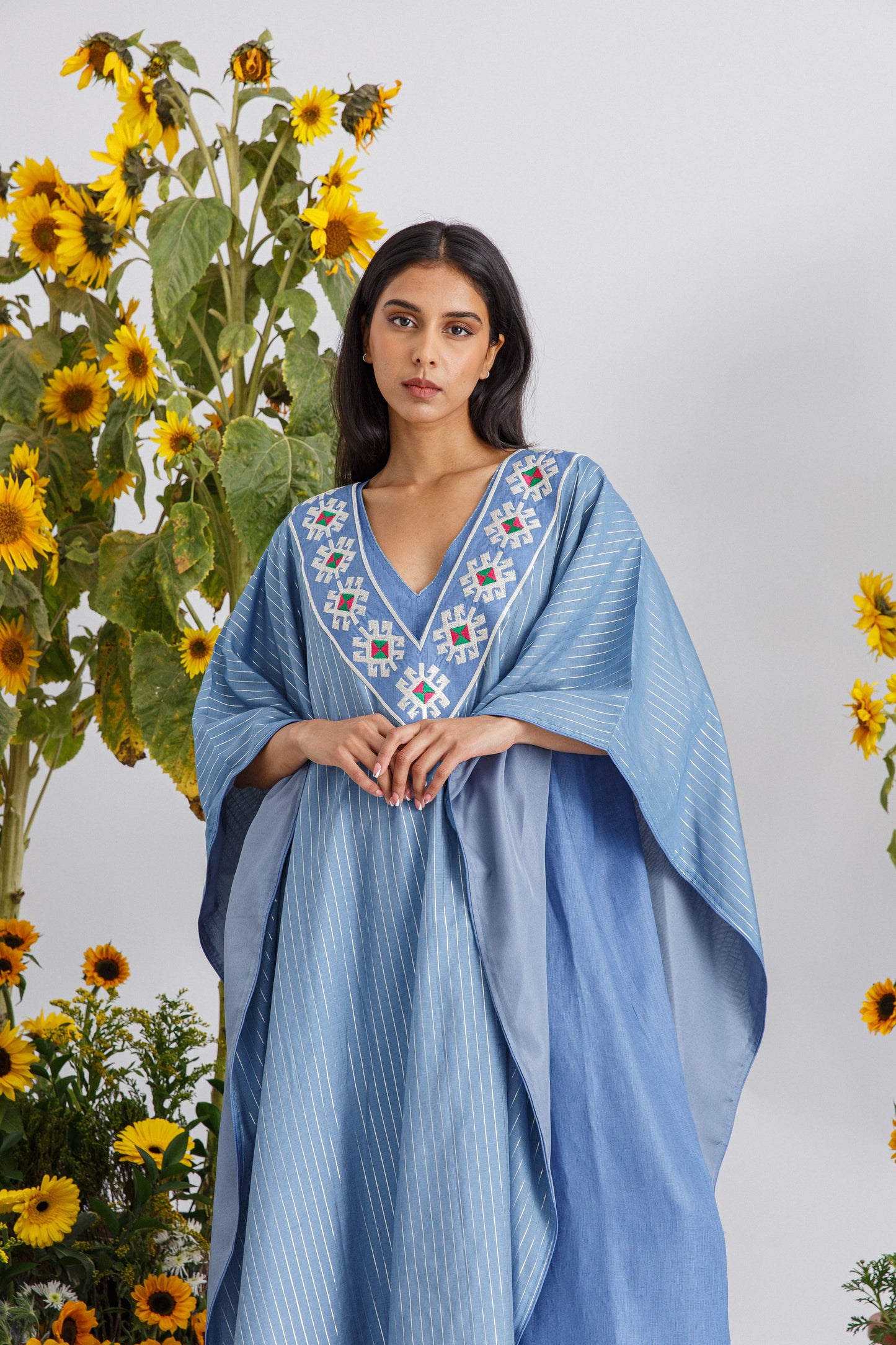 EMBROIDERED JUMPSUIT SET