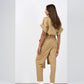 CARGO JUMPSUIT (BEIGE)