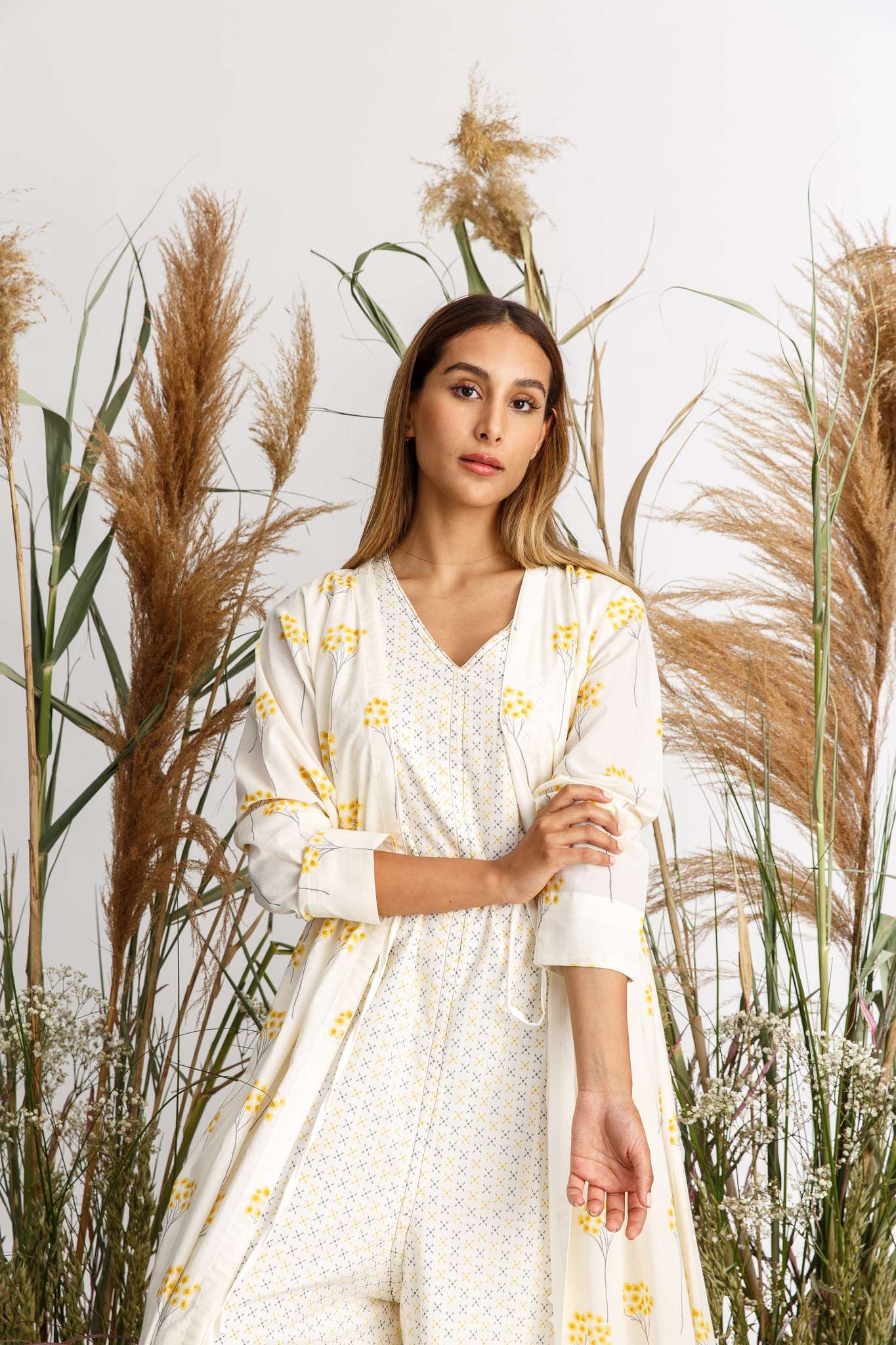PRINT JUMPSUIT SET