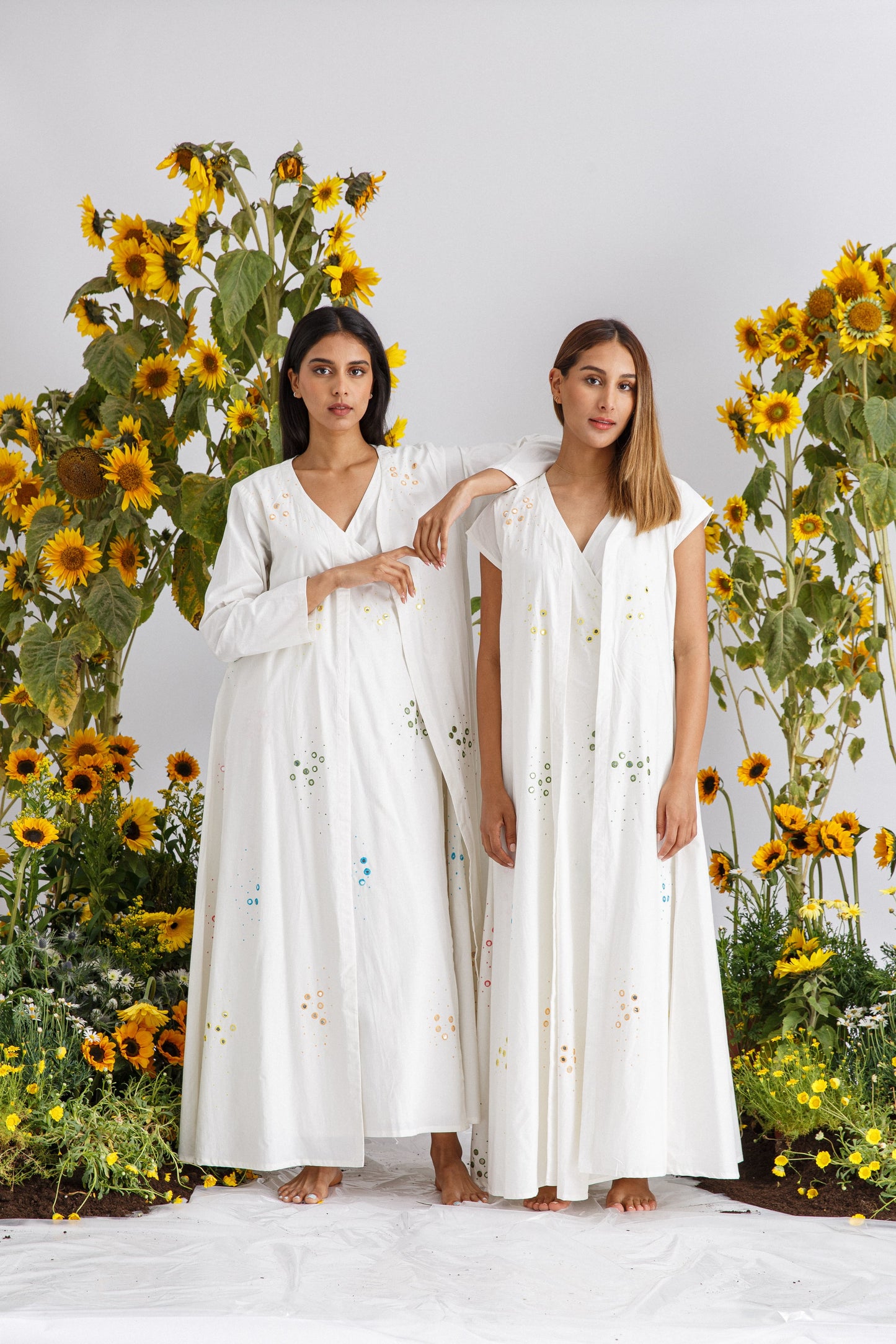 MIRROR SET KAFTAN (LONG SLEEVES)