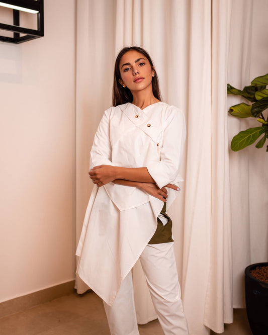 Blanco Top Long Sleeves