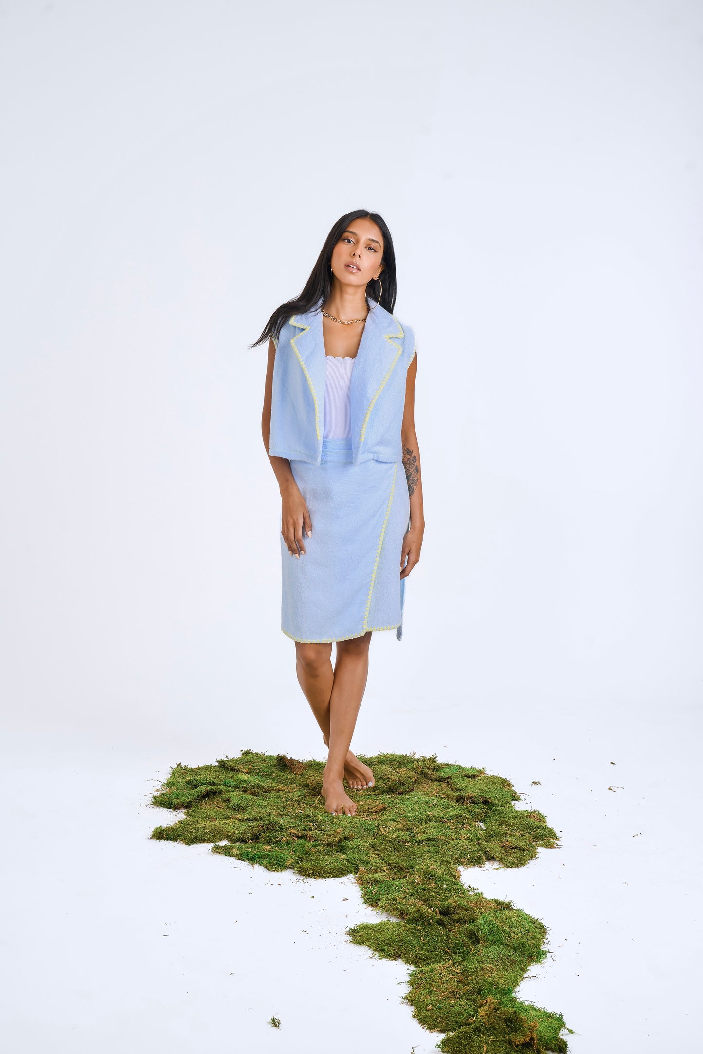 TERRY (TOWEL) SKIRT SET